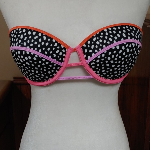 Victoria's Secret Strappy Flirt Bikini Top 32DD NWOT - Picture 3 of 10